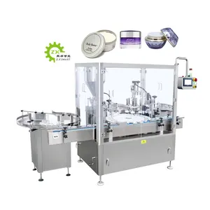 ZXSMART Automatic Pneumatic Filling Ointment Thick Liquid Paste Face Cream Filling Machine