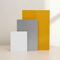 Panneaux composites en aluminium écologiques, imperméables, ignifuges, 4 mm, PVDF, différentes couleurs, panneaux ACP, mur extérieur