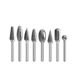 Fraise rotative en carbure HRC60 à une seule dent pour machine de gravure, outil de coupe pour le travail du bois - Product Image 1