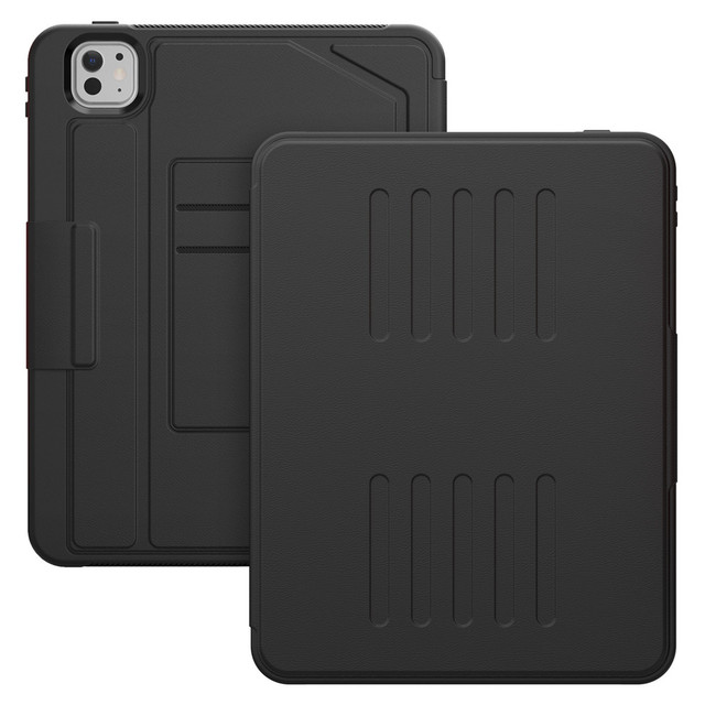 Wholesale PU Leather Book Style Business Tablet Case for iPad Pro 11 2024 Book Back Cover With Adjustable Magnetic Kickstand