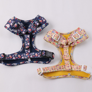 Ensemble harnais pour chien réglable en maille respirante OEM accessoires métalliques colorés réversibles harnais de course pour chiens - Product Image 3