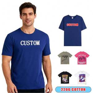 T-shirt personnalisé DTG, impression de logo sur mesure, t-shirt personnalisé pour homme, t-shirt vierge imprimé - Product Image 1