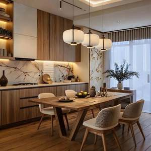 Muebles de Madera Chinos Personalizables, Nuevo Estilo de Decoración para el Hogar, para Toda la Casa, para Villas, Venta Directa y Soluciones de Diseño - Product Image 1