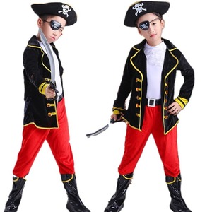 Disfraz Infantil para Niños, Disfraz de Rey Pirata, Príncipe, Juego de Roles, Otoño, 8-13 Años, Material de Tela - Product Image 4