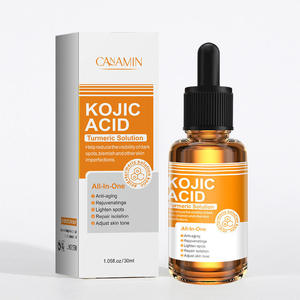 Suero de Cúrcuma y Ácido Kójico al por Mayor, Suero Antienvejecimiento, Suero Facial Iluminador, Suero Blanqueador e Iluminador - Product Image 6