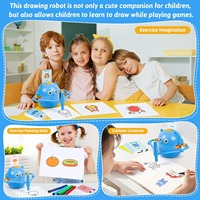 Jouets STEM en plastique pour enfants : Peinture, mathématiques, dessin, robot