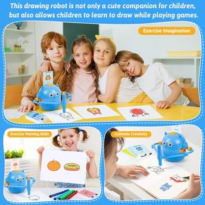 Jouets STEM en plastique pour enfants : Peinture, mathématiques, <span class=keywords><strong>dessin</strong></span>, <span class=keywords><strong>robot</strong></span> - Product Image 4