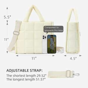 Bolso de mano multifuncional de gran capacidad para mujer de alta calidad - Product Image 3