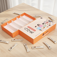 Caja de Papel Impresa Personalizada para Empaque de Miel / Sobres de Suplementos / Cajas para Café en Barra