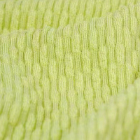 Tissu jacquard tricoté 100% polyester, doux, confortable, élastique, respirant, résistant au rétrécissement, résistant aux plis, léger
