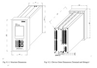 STROM ST280G-T relais de contrôle de protection moyenne tension à semi-conducteurs pour systèmes électriques industriels et alimentateur de centrale électrique