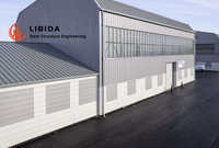 Bâtiment de stockage en acier à haute stabilité, bâtiment industriel standard pour entrepôt frigorifique