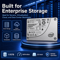 Untuk Intel DC S4500 SSDSC2KB019T7R 1.92TB Enterprise SSD 2.5" SATA 6Gb/s 3D NAND TLC 500MB/s Read Data Center Server Hard Drive