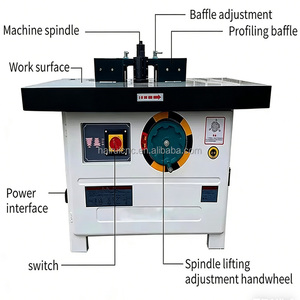 Fraiseuse verticale MX5117B pour le travail du bois, 380V, table de travail 1130x670mm - Product Image 2