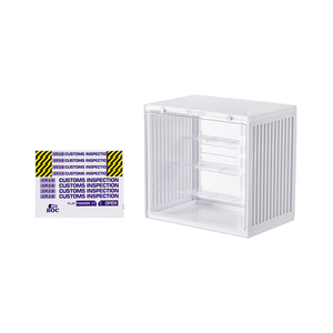 Shimoyama rõ ràng/Trắng chống bụi đứng đồ chơi Organiser mù Hộp Lắp Ráp búp bê quà lưu niệm bức tượng nhỏ bộ sưu tập hiển thị trường hợp - Product Image 6