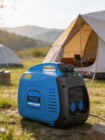 Générateur portable Powerac G2000i à prix d'usine, silencieux, 4 temps, essence, démarrage électrique DC, garantie 2 ans