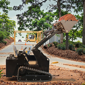 Mini chargeur hydraulique diesel approuvé par la CE d'entraînement de Skid Steer de voie d'EPA - Product Image 1