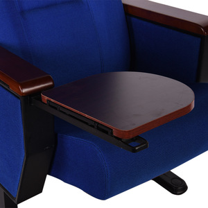 Chaises d'auditorium Starlight avec tablettes d'écriture, structure métallique, sièges de cinéma pour écoles et hôtels - Product Image 4