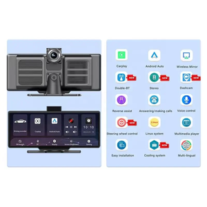 2025 phong cách mới 10.26 inch <span class=keywords><strong>Navigation</strong></span> Stereo Android Auto <span class=keywords><strong>Car</strong></span> đài phát thanh không dây Carplay Dash Cam <span class=keywords><strong>DVD</strong></span> Player - Product Image 2