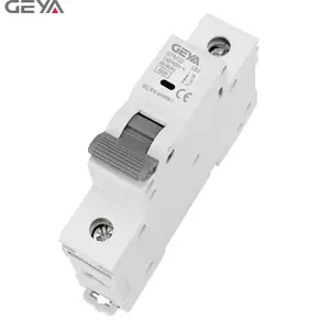 GEYA-Mini disyuntor carril MCB, 3kA, fabricante profesional