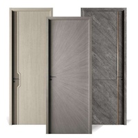 Porte Intérieure Moderne Insonorisée et Étanche en Bois pour Chambre, Modèles de Portes en Bois Modernes