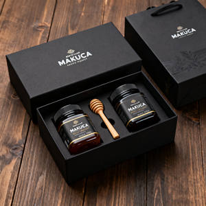 Caja de Embalaje para Miel Real, Diseño de Caja de Abeja, Embalaje de Regalo para Miel, Tarro y Caja - Product Image 3