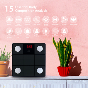 <span class=keywords><strong>Balance</strong></span> <span class=keywords><strong>de</strong></span> surveillance <span class=keywords><strong>de</strong></span> poids corporel intelligente avec plusieurs profils Outil d'affichage électronique compagnon d'entraînement <span class=keywords><strong>de</strong></span> synchronisation en ligne - Product Image 2