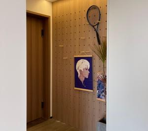 Prix d'usine, armoire d'entrée en bois massif moderne personnalisée, rangement pour <span class=keywords><strong>chaussures</strong></span>, rangement avec <span class=keywords><strong>petit</strong></span> canapé pour changer de <span class=keywords><strong>chaussures</strong></span> - Product Image 3