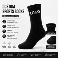 Chaussettes de sport classiques en coton personnalisées pour hommes, logo personnalisé, blanches, respirantes, pour usage quotidien, chaussettes pour hommes, approvisionnement en gros