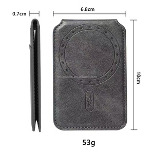 Estuche Magnético para Tarjetas con Soporte para <span class=keywords><strong>AirTag</strong></span> para <span class=keywords><strong>iPhone</strong></span> 17 16 15 14 <span class=keywords><strong>13</strong></span> <span class=keywords><strong>Pro</strong></span> Max, Estuche con Soporte para <span class=keywords><strong>AirTag</strong></span> y Soporte para Teléfono - Product Image 4