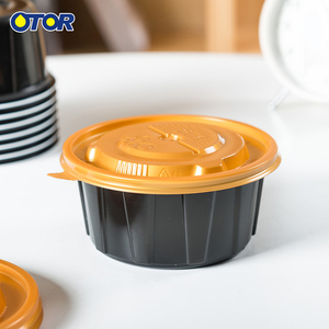 OTOR 51oz 1500ml Contenedores de almacenamiento de alimentos de plástico Tazón de sopa Contenedores de preparación de comidas con tapas - Product Image 6