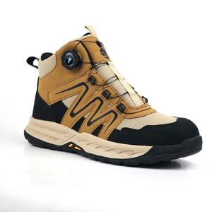 Chaussures de sécurité sportives personnalisables en gros, directement de l'usine, légères, antidérapantes, avec semelle extérieure en caoutchouc Flyknitting - Product Image 5