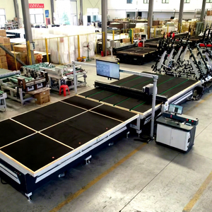 Machine de découpe de verre CNC haute précision au prix d'usine, ligne de découpe de verre CNC automatique 3-19 mm - Product Image 1