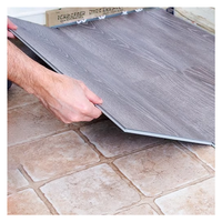 Hellgrauer Stein marmor Design Bodenfliesen PVC Vinyl boden Spc Click Floor ing