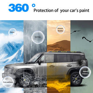 SolarDe 1.52*15m TPU Película Protectora de Pintura para Automóviles Autoregenerable Anti-amarilleo PPF Satinado Amarillo Duna, Película para Carrocería que Cambia de Color - Product Image 4