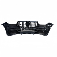 Para Mercedes-Benz GLE W167 2019-2023, Conjunto de Parachoques Delantero Estilo GLE53 AMG con Rejilla GT, Kit de Carrocería Completo