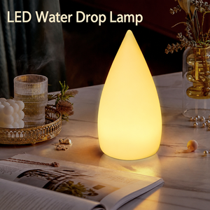 LED Water Droplet Lamp Rustic AAA Battery Dimmable <strong>Table</strong> Lamp Romantic Dining Room Coffee Shop Decoration <strong>Small</strong> Night Light - Product Image 3