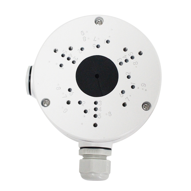 Outdoor Waterproof CCTV Camera Accessories Ceiling Dome Electric Security Bracket Monitor Metal Junction Box Outdoor Mounting