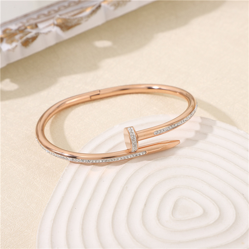 rose Gold5 Half diamond