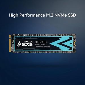Snelle opstart M.2 NVMe Solid State Drive PCIe 3.0 X4 2280 Form Factor 1TB 2TB Interne SSD voor desktop upgrade - Product Image 1