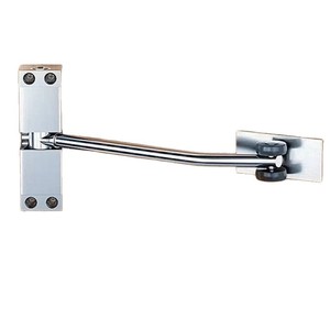 Aluminum <b>Square</b> Door Closer 15-55kg <b>Adjustable</b> Speed Silent Automatic With Rebound Minimalist Design For Household Use - Product Image 2