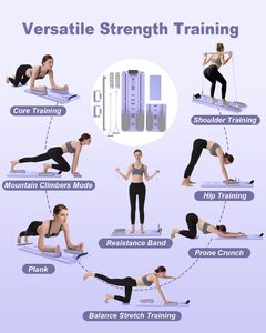 Yxx Oem Board-pilates Reformer Set,multi-purpose Portable Machine Home <b>Kit</b> for Workout,fitness - Product Image 4