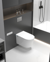 WC intelligent mural KD-953E, design occidental, avec fonction massage et bidet intégré, pour une hygiène optimale