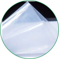 180 microns Anti Uv Blanc Agricole Poly Film Lumière Diffusion Tunnel Film de Couverture de Serre