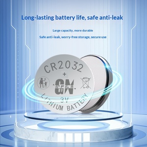 Batterie a Bottone Alcaline CR2032 <span class=keywords><strong>3V</strong></span> Senza Mercurio, Ecologiche, Direttamente dalla Fabbrica, per Elettronica di Consumo e Regali Elettronici - Product Image 1