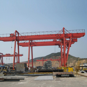 Grue à <span class=keywords><strong>portique</strong></span> électrique à double poutre mobile de 25 tonnes pour l'extérieur - Product Image 2