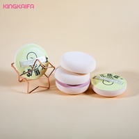 Kingkaifa Éponge ronde de voyage sans latex de haute qualité en polyuréthane Éponge de maquillage multi-forme douce pour bouffée cosmétique