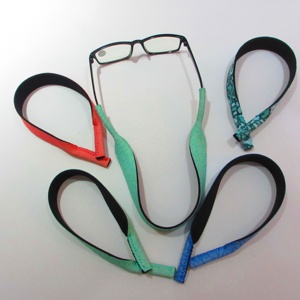 Low MOQ Logo benutzer definierte Sport Neopren Brille Sonnenbrille Hals halter Gurt - Product Image 3