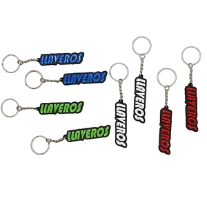 Llaveros de las emociones personalizado métal rock thé bande dessinée cadeau bricolage entreprise logo personnalisé chargeur de téléphone métal mot porte-clés - Product Image 5