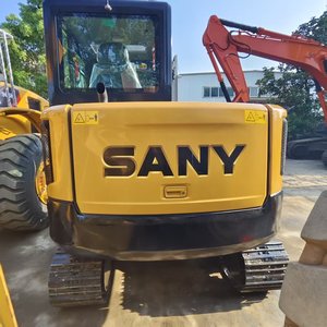 รถขุดขนาดเล็กมือสอง Caterpillar Original SANY SY55U 5.5 ตัน สภาพดีเยี่ยม ขายดี - Product Image 5